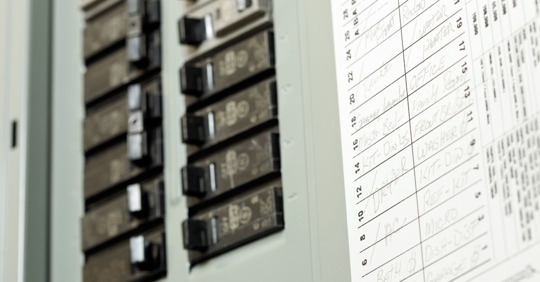 home electrical panel