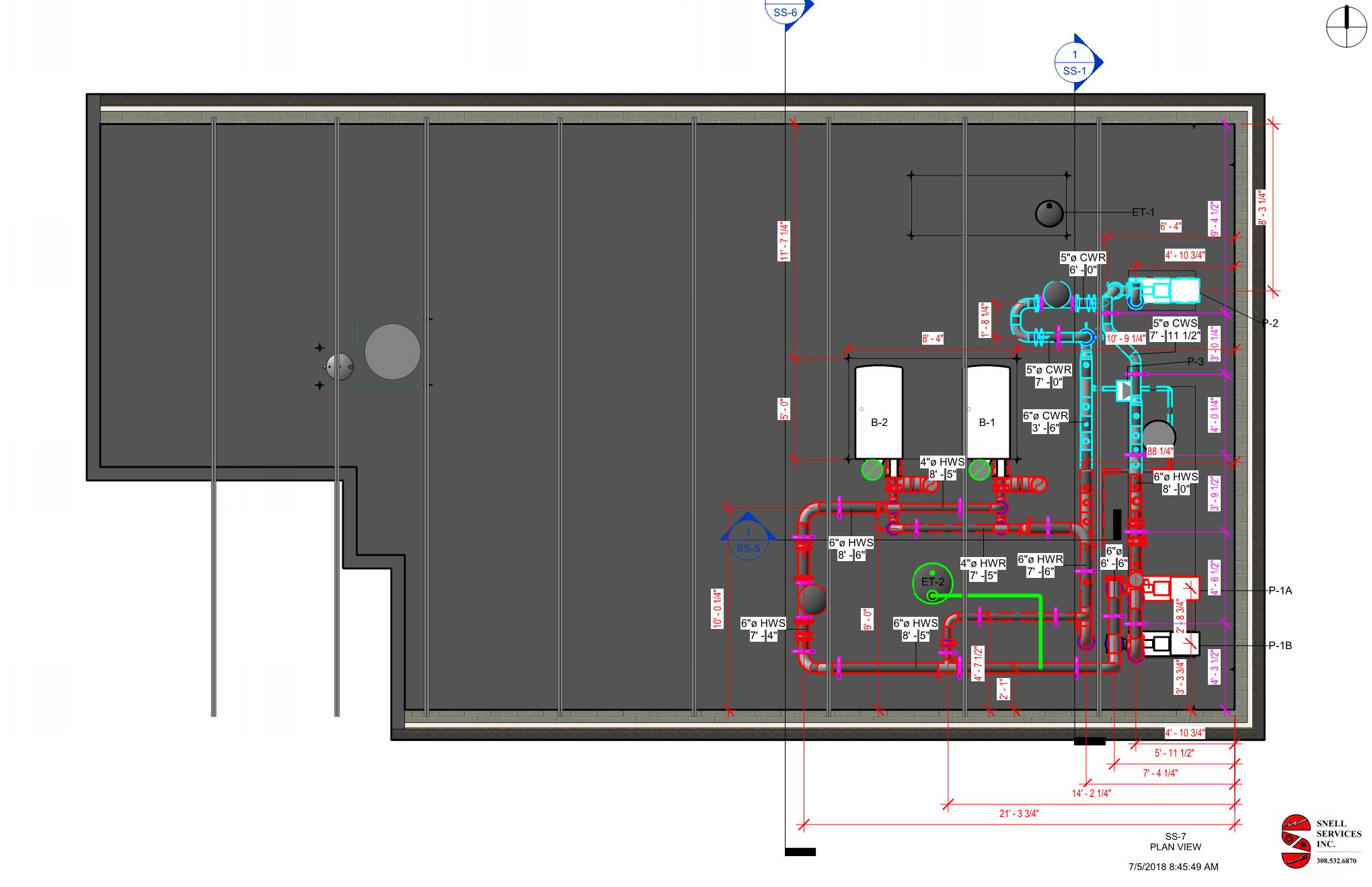 Cozad Public Schools - Boiler Room Mechanical Revisions Photo
